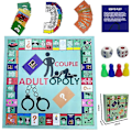Miniatyrbillede 1 af 5: Adultopoly Brætspil, Adultopoly Parspil Kortbrætspil, Parspil Kortbrætspil Rekvisitter, Par Adultopoly Brætspil, Datespil Parspil