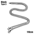 Pikkukuva 1 / 10: Olkalaukku MUSTA 110 CMTYPE 3 TYPE 3 - korkealaatuinen musta Black 110 cmType 3-Type 3