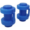 Miniatyrbild 2 av 5: 10-pack trampolinstolpskydd, slitstarka trampolin stängselstolpskydd, tjockt trampolinskydd för nätkrok trampolin strömförsörjning (blå