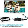 Pikkukuva 2 / 5: RCA-HDMI-muunnin, komposiitti-HDMI-sovitin tukee 1080p PAL/NTSC