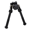 Miniatyrbillede 4 af 8: Riffel Bipod 360 Graders Drejelig, Foldbart Design Med Hurtigudløsning, Flykvalitets Aluminiumskonstruktion Til Picatinny Skinne, Justerbar Højde