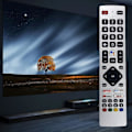 Miniatyrbilde 4 av 5: Rmc0133 Fjernkontroll Erstatning for Sharp TV Fjernkontroll Gratis Installasjon Sølv