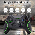 Pikkukuva 2 / 5: Yhteensopiva Xbox One, Xbox Series X/S, Xbox One X/S, PC:n kanssa, peliohjain 2,4 GHz:n langattomalla sovittimella【GKS】