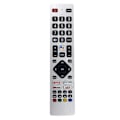 Miniatyrbilde 1 av 5: Rmc0133 Fjernkontroll Erstatning for Sharp TV Fjernkontroll Gratis Installasjon Sølv