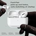 Miniatyrbilde 2 av 5: Ap Pro Tws 1:1 Trådløst headset Støyreduserende Pop-up hodetelefoner In-ear hodetelefoner Sensor Bluetooth hodetelefoner Touch Control hodetelefoner