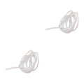 Miniatyrbilde 3 av 5: 1/2/3 4M Mylar Flettet Slange Flettet Hvit Perlemors Flybinding 2mm 2mm 2PCS
