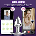 Miniatyrbillede 4 af 7: APP vibrator dildo buttplug sexlegetøj til kvinder mænd prostata massager fjernbetjening