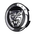 Pikkukuva 3 / 5: Sarja 4 pyörän keskiökupua HUB CAP Musta 59mm JAGUAR X TYPE X