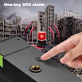 Miniatyrbild 4 av 5: IPX5 USB Uppladdningsbar Handvev Nödradio Vild Vandring Överlevnad Solcellsdriven Bluetooth-kompatibel 5.0 Högtalare
