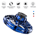 Miniatyrbild 1 av 5: Drönare Flygande Spinner Boomerang Fidget Led Ljus Barn För
