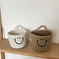 Miniatyrbild 4 av 5: Stilrena & Tåliga Vävda Förvaringskorgar i Bomull för Organisation