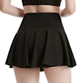 Pikkukuva 5 / 5: Joogashortsit, naisten shortsit, sivutaskut puhelintaskulla, korkea vyötärö, joogaliikunta, collegehousut, anti-exposure, alaosa, musta (XL) Size XL