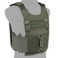 Miniatyrbild 1 av 6: LV-119 Lågprofil Slick Plate Carrier Taktisk Väst Airsoft Militär Krigslek Lätt Anpassningssystem Slickster Assault Väst VE-73 RG