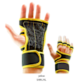 Miniatyrbilde 5 av 5: 1/2/3/5 2 stk Lette og pustende treningshansker i skinn for Svart XL Black XL 1Set