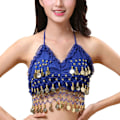 Miniatyrbillede 6 af 10: Mave-dans Bra Performance Top PURPLE Purple