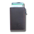 Miniatyrbillede 7 af 7: Eksklusiv Kort Holder C4U® Design RFID & NFC Beskyttelse Tegnebog Popup Bru Brown one size