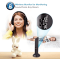 Pikkukuva 3 / 5: Stereo langattomat over-ear -kuulokkeet, High Fidelity -headset, ammattikäyttöön