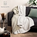 Miniatyrbild 4 av 5: Blumtal Fluffy, Gosig Sherpafilt - Högkvalitativ, Supermjuk Fleecefilt som Soffa Överkast, Pläd eller Vardagsrumsfilt