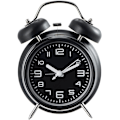 Miniatyrbild 1 av 5: Superhög väckarklocka för vuxna som sover tungt, tyst utan tickande