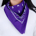 Miniatyrbilde 4 av 5: 12 stk. 12 Farger 54*54cm Pakke Bandana Skjerf Unisex Lommetørkle,