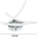 Miniatyrbilde 5 av 7: LED taklampe, moderne design buet taklampe med 3