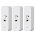 Miniatyrbillede 1 af 5: 3x Tuya WiFi Temperatur- og Fugtighedssensor Indendørs Termometer Hygrometer (ca.)【GKS】