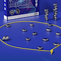 Miniatyrbilde 3 av 5: Magnetisk sjakkspill Magnetisk effekt sjakk SET2 SET2 set2