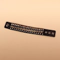Miniatyrbilde 9 av 11: Punk-armbånd for menn og kvinner - Goth svart naglet lær armbånd mansjett armbånd smykker justerbar