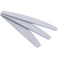 Miniatyrbild 1 av 3: 10-pack Halvmåne zebra - 100/100 - Nagelfil Grey gray