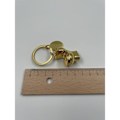 Miniatyrbillede 4 af 5: Toilet Nøglering Toilet Guld Metal Nøglering
