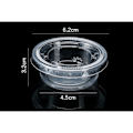 Miniatyrbild 4 av 5: Förpackning med 100 Plastburkar för Sås med Lock, 2OZ/60ml Matbehållare【GKS】