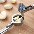 Miniatyrbillede 2 af 6: Hvidløgspresser i rustfrit stål, køkkenredskaber