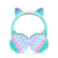 Miniatyrbillede 1 af 5: Trådløst headset Pop it Fidget BLÅ blue