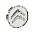 Pikkukuva 3 / 5: 4 kpl - Citroën Keskikupit / Pyörän Navan Merkit - B 90 60mm - Silver