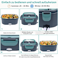 Pikkukuva 6 / 6: Sähköinen lounaslaatikko lämmitin 3-in-1 autoon, kuorma-autoon ja työhön Black one size