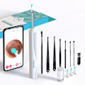 Pikkukuva 1 / 8: PCS 1080P Langaton Korvanpuhdistus Otoskooppi Korvanpuhdistustyökalu White 8 PCS Set