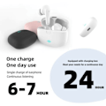 Miniatyrbild 4 av 6: Helt Trådlösa Pro TWS Bluetooth Stereo In-Ear Hörlurar USB-C Rosa Rosa pink