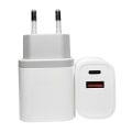 Miniatyrbilde 1 av 5: Lader USB C 20W, 2 porter 20W USB C lader USB hurtiglader