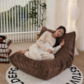 Miniatyrbillede 6 af 7: Togo Ensædersofa - Grå - Ingen montering, Ergonomisk helkropsstøtte, højdensitets fjederfyldt skum, Premium Soft-Touch betræk grå gray