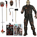 Miniatyrbilde 1 av 5: NECA Fredag den 13. Figurleker Freddy Jason Voorhees Blod Actionfigur Jason Samlemodell Julegave Halloweengaver No. 9