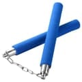Miniatyrbillede 1 af 3: Skum Nunchaku til Børn - Blå