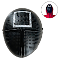 Miniatyrbillede 1 af 5: Squid Game Maske, Temafest Maskerade Maske, Firkant