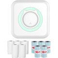 Pikkukuva 1 / 5: Mini valokuvatulostin, kannettava pieni Bluetooth-lämpötulostin sis.