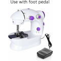 Miniatyrbild 4 av 5: Elektrisk Mini Symaskin, Resesymaskin, Bärbar Elektrisk Handsymaskin Hemmabruk DIY med MODOU