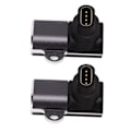 Miniatyrbillede 3 af 8: 2 stk. Garmin til Type C Hun Adapter Professionel Mini USB C Adapter til Garmin Smart Watch