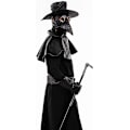 Pikkukuva 4 / 4: Tohtori Ruton Naamio Korppinaamio, Steampunk Proboscis Nokka Naamio