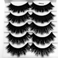 Pikkukuva 1 / 4: (iLashes.SE) 5 paria tekoripsiä - 3D faux mink G823 musta (G-823)