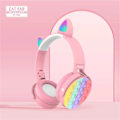 Pikkukuva 3 / 5: Langaton kuuloke Pop it Fidget PINK pink