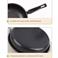 Miniatyrbillede 10 af 11: Non-stick Gryde Mini Induktionskomfur Non-stick Kasserolle Husholdning blackC 18 cm