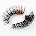 Miniatyrbilde 5 av 5: (iLashes.SE) 5 par falske øyevipper - 3D faux mink G828 (svart/rosa) (G-828)